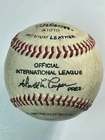 Vintage International League Team Signed Baseball Unknown Signatures Auto Ball