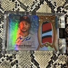2022 TOPPS DYNASTY BYRON BUXTON GAME USED PATCH AUTO AUTOGRAPH /10 TWINS Sealed