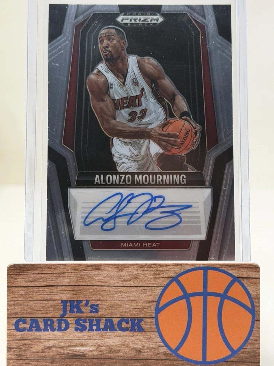 Alonzo Mourning Basketball Autographed Sports Trading Cards