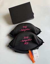 2ps Customize Racing Bucket Seats Headrest Cover For Porsche 911718gt3 Rs Gt4