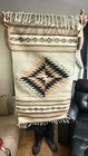 Zapotec Indian Handwoven In Oaxaca Wool Rug 22"x42" Mexico — photo 2