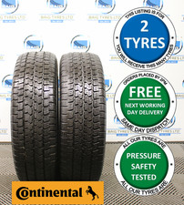 X2 PW 205/65R16C 205 65 16C CONTINENTAL VANCO 107/105T M+S TYRES *8.2MM (195N)