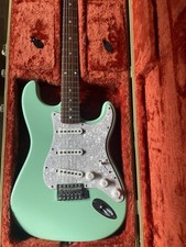 Stratocaster Surf Green Partscaster con Fender USA Parts e David Barfuss Strat
