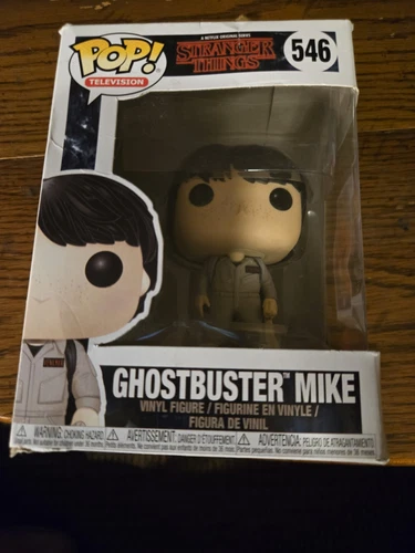 Lot of 2 Funko Pop! Stranger Things Mike Ghostbusters #546 Mike #423