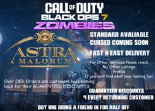 Call of Duty Black Ops 7 BO7 Zombies Astra Malorum Easter Egg FAST CARRY