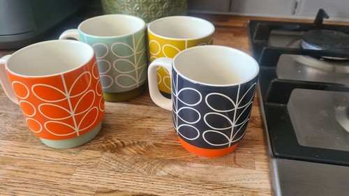 Orla Kiely Stacking Mugs Stem Original Full Size