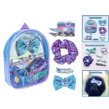 Disney Stitch Hair Accessories Mini Gift Bag Set Includes Scrunchies, Hair Bows,