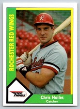 Baseball 1990 CMC #313 Chris Hoiles Rochester Red Wings
