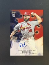2024 Topps Series 2 - Baseball Stars Autographs Drew Rom #BSA-ROM Black /199