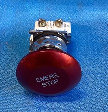 Emergency Stop Push Button Metal Head
