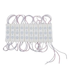 20pcs AC110V 3030 3LED Injection Modulo With Lens Decorative Lighting LED Module