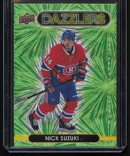 #DZ-26 2021-22 Upper Deck Nick Suzuki Dazzlers Green Montreal Canadiens
