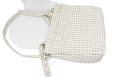 Minicoton Icon Vichy Blue Bag Stroller Bag Lightweight Zippered Pockets