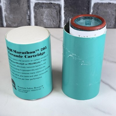 MSR Marathon 205 Ceramic Cartridge Pump Filter Green Made In USA WaterWorks