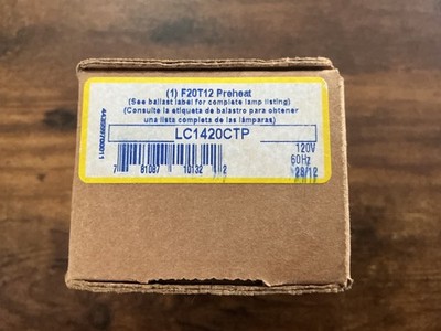 PHILLIPS ADVANCE BALLAST    #LC1420CTP
