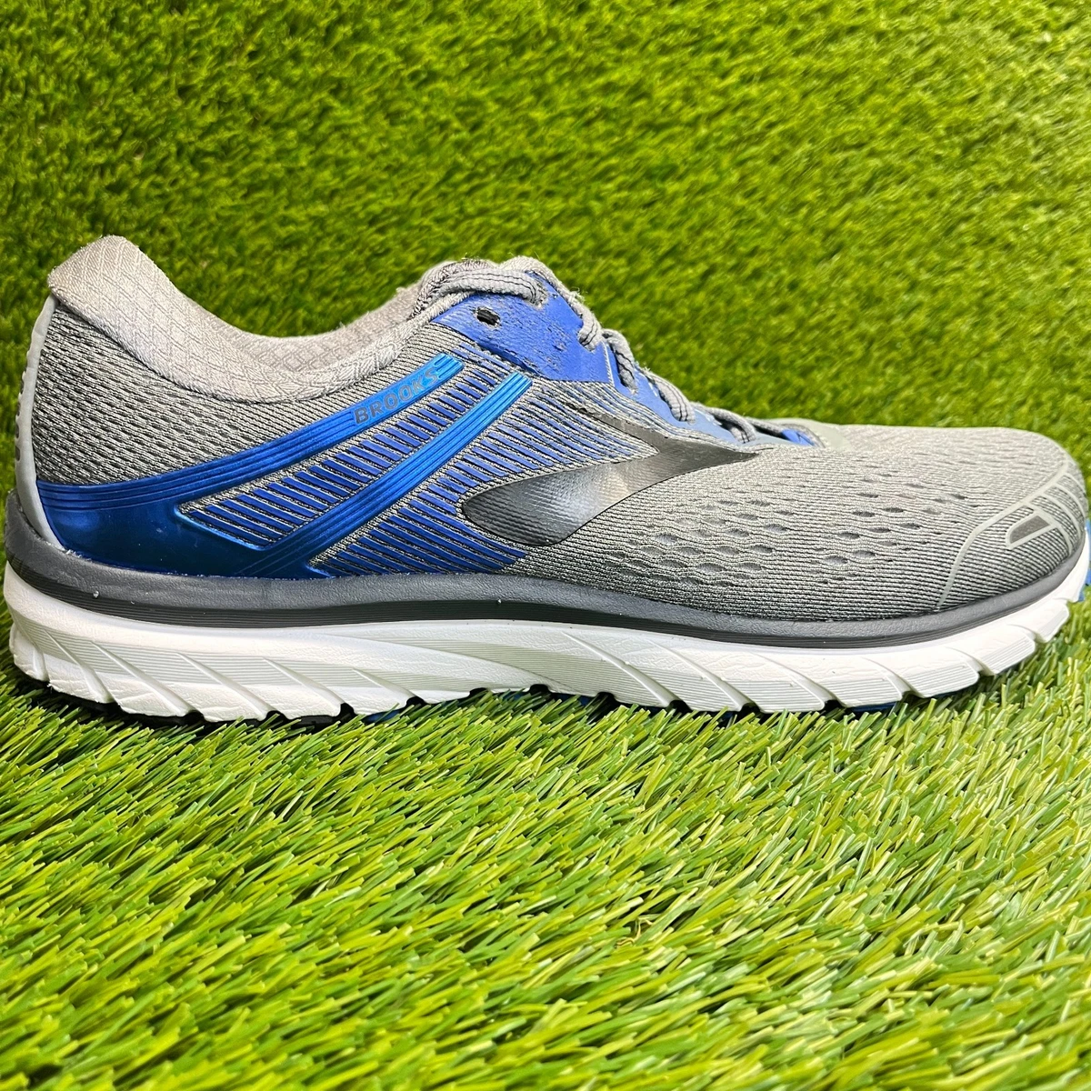 Brooks Adrenaline GTS 18 Men\'s Gray Blue Athletic Running Shoes Size 10 Brooks Adrenaline GTS 18 Blue for sale | eBay main image 2