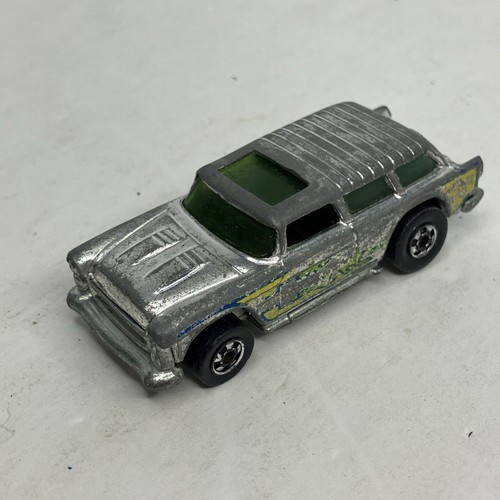 Hot Wheels Vintage Alive '55 Super Chromes BW Blackwall HK 1977 Classic Nomad
