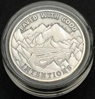 Reckless Metals 1 Oz .999 Gunmetal Silver 'Paved With Good Intentions' Rolo