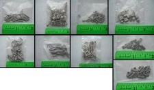 Lot of 150+ Assorted Bluejacket Pieces, Metal Fittings, Model Ship Boat Parts