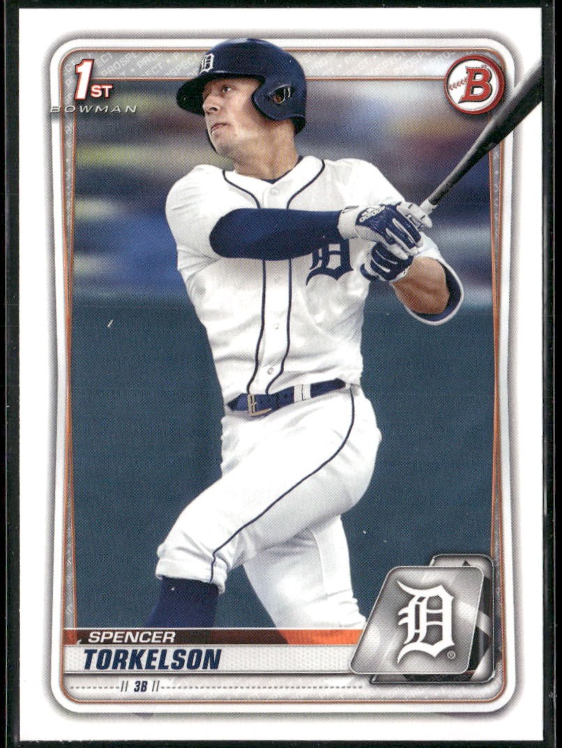 Spencer Torkelson 2020 1st Bowman Draft #BD-121 Detroit Tigers