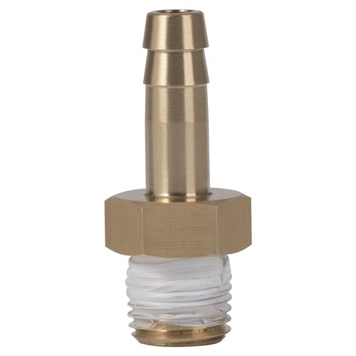 Silver Extended Run Gas Cap Adapter with Brass Hose for Yamaha EF2000is EF1000is - Picture 6 of 6