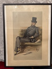 Baron Ferdinand James De Rothschild, “banking” by Hay. Printed June 15, 1889 ￼￼