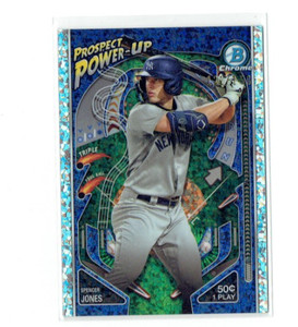 2024 Bowman Chrome #PP9 Spencer Jones Power-Up Mini-Diamond #121/150