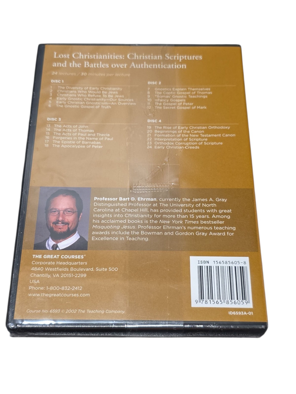 Great Courses Lost Christianities Christian Scriptures & Battles Over Authentica