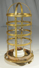 Antique BRASS guard Steam Punk light fixture Industrial bulb guard HTP Co. — photo 2
