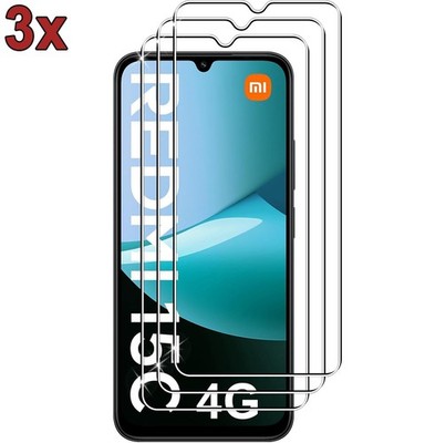 3x 9H Panzerfolie Glas für Xiaomi Redmi 15C 4G/5G Displayschutz Anti-Kratzer
