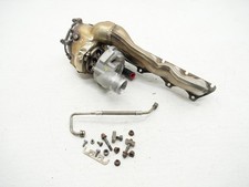 Used Engine Left Side Turbo Charger Exhaust Manifold 2014-2015 Audi RS7 C7 OEM