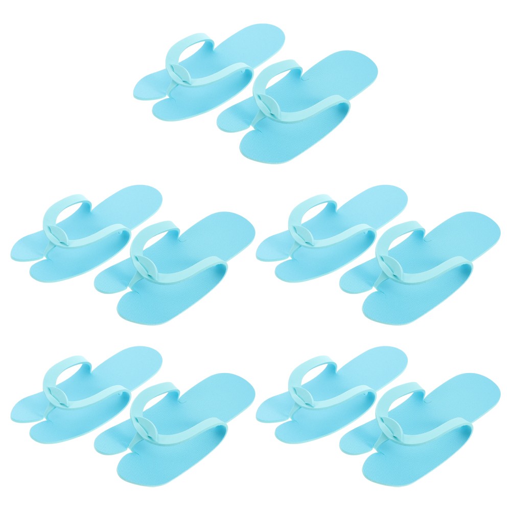 APL 10 Pezzi Pantofole Monouso da Viaggio Per Manicure Una Volta Pantofola