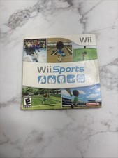 Nintendo Wii: Wii Sports (2006) Cardboard Sleeve W/ Manual Complete CIB
