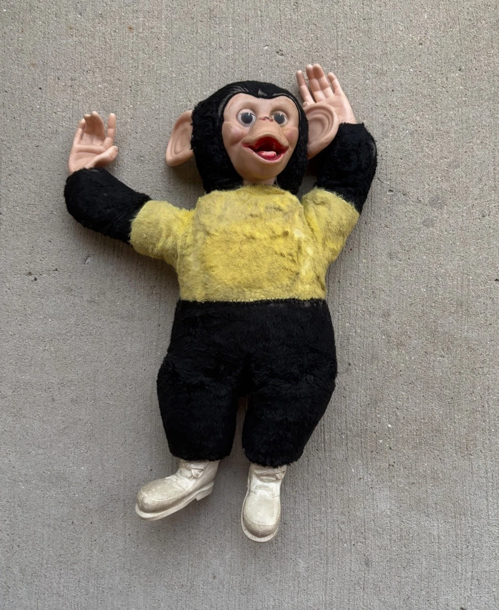 Zip Stuffed Monkey In Vintage Stuffed Animals for sale - eBay
