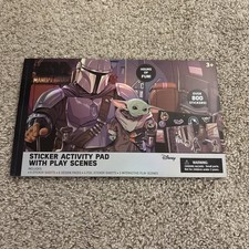 STAR WARS Mandalorian Baby Yoda 800 Foil Stickers Sheets And Scenes NEW