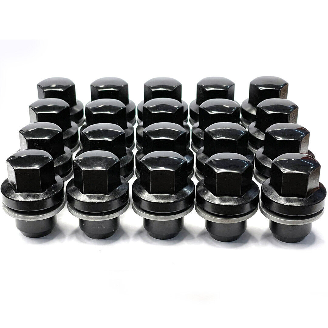 LAND ROVER RANGE ROVER GLOSS BLACK LUG NUTS (Set of 20