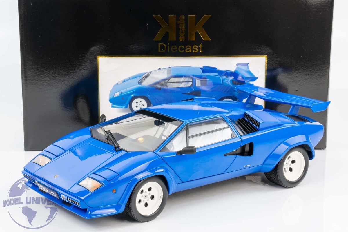 KK Scale - 1:12 Lamborghini Countach LP5000S QV 1985 Blue