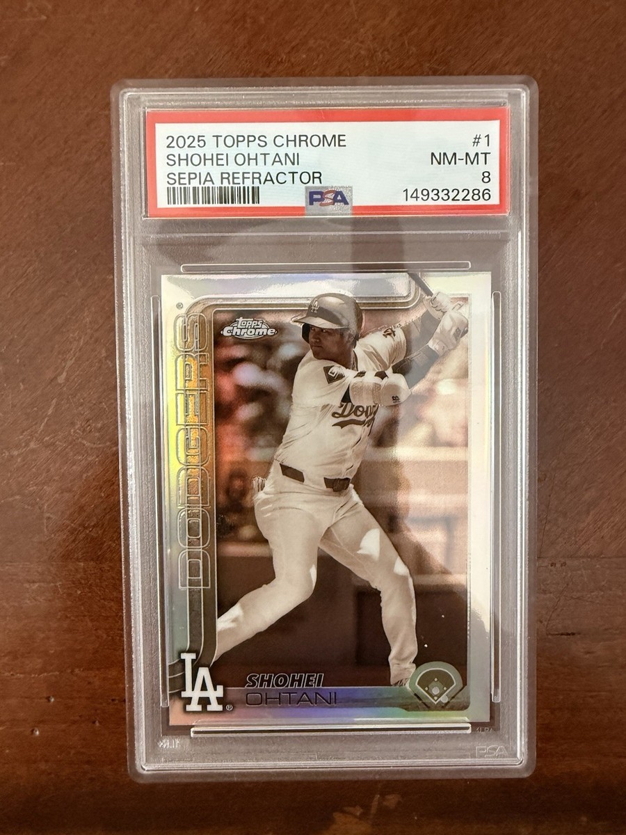 2025 Topps Chrome - Shohei Ohtani #1 Sepia Refractor for sale