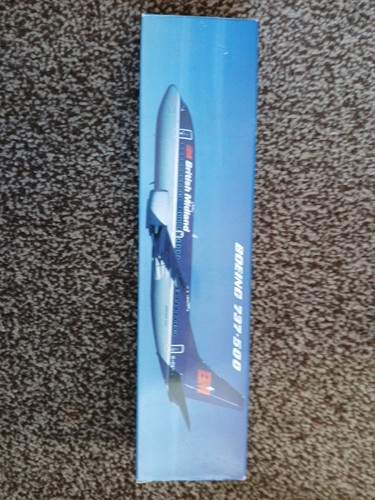 British Midland 737 500 Bm Airline Vintage Collectors Model Plastic Boeing Bnib