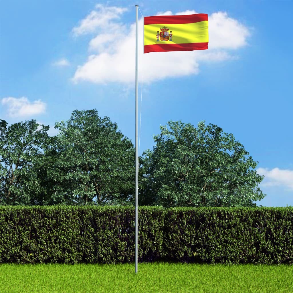 Bandera España 90x150cm 68D Poliéster Multicolor con Ojales Latón Ed Reforzado