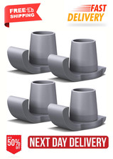 4 Pack Walker Skis Glides for Folding Walkers, Essentials Universal Walker Ac...