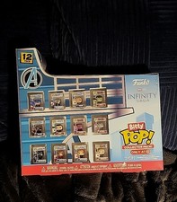Funko Bitty Pop! Juego de 12 figuras coleccionables Marvel Infinity Saga nuevas en caja