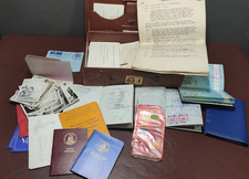 Ephemera Bundle - Vintage Passports, Photos and other Paperwork.