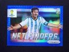 2014 Panini Prizm World Cup Lionel Messi #2 Argentina Net Finders Blue /199