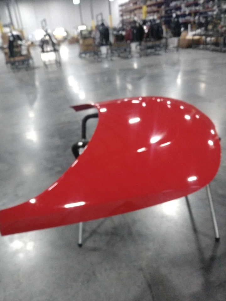 2023 KIA SOUL OEM Hood Panel Red - Used, Minor Paint Scratch, 66400K0500 — 第 2/4 张图片