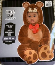 Cuddle Bear Brown Teddy Animal Baby Fancy Dress Halloween Infant Child Costume