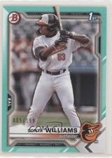 2021 Bowman Draft Aqua 5/199 Donta' Williams #BD-90 0hw6