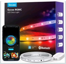 Govee RGBIC LED Strip Lights, Smart LED Lights for Bedroom, Bluetooth LED Lights