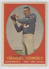 1958 Topps Charlie Conerly #84 0q4x
