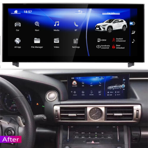 Android Gps Navigation Bluetooth For Lexus Is250 Is300 13~22 4+64 Multimedia - Picture 2 of 10